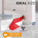 Door Draft Stopper Under Door Seal(2" W x 39" L)