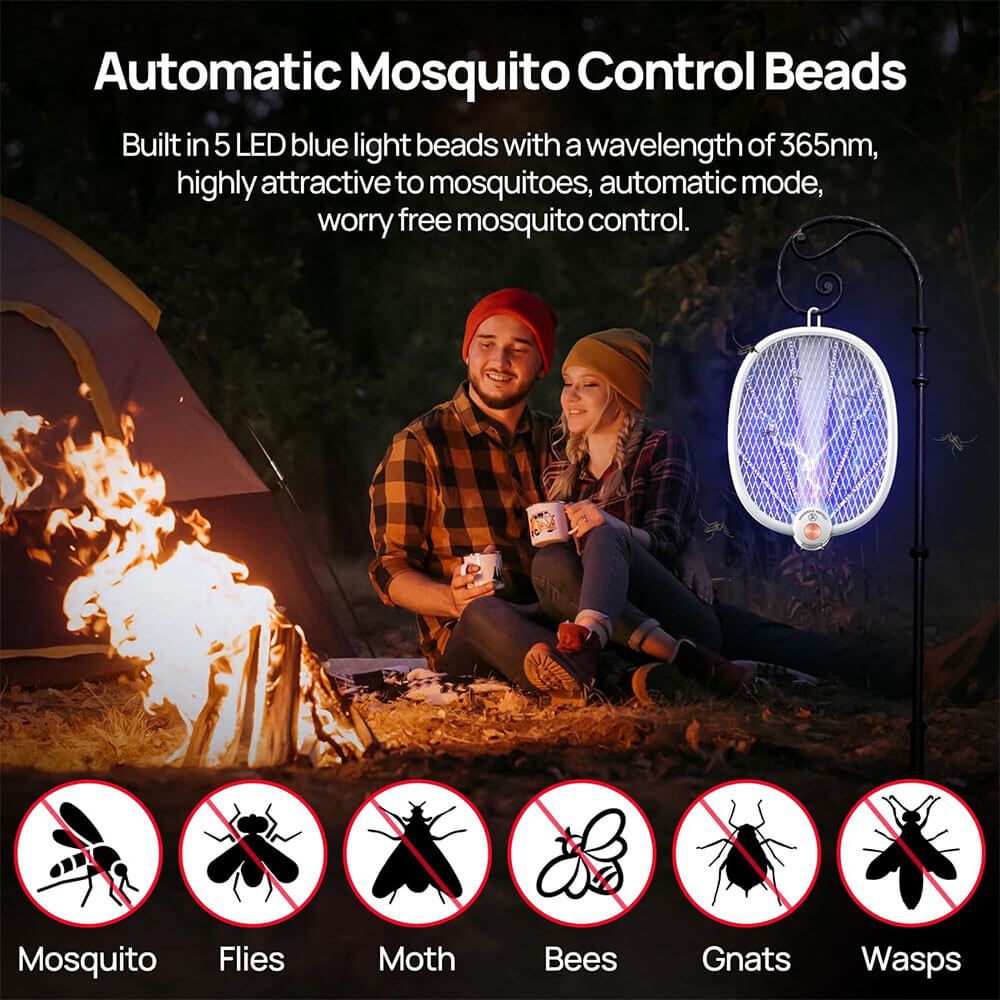 Electric Fly Swatter Racket
