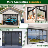 Magnetic Garage Screen Door Custom Size