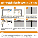 Magnetic Garage Screen Door Custom Size
