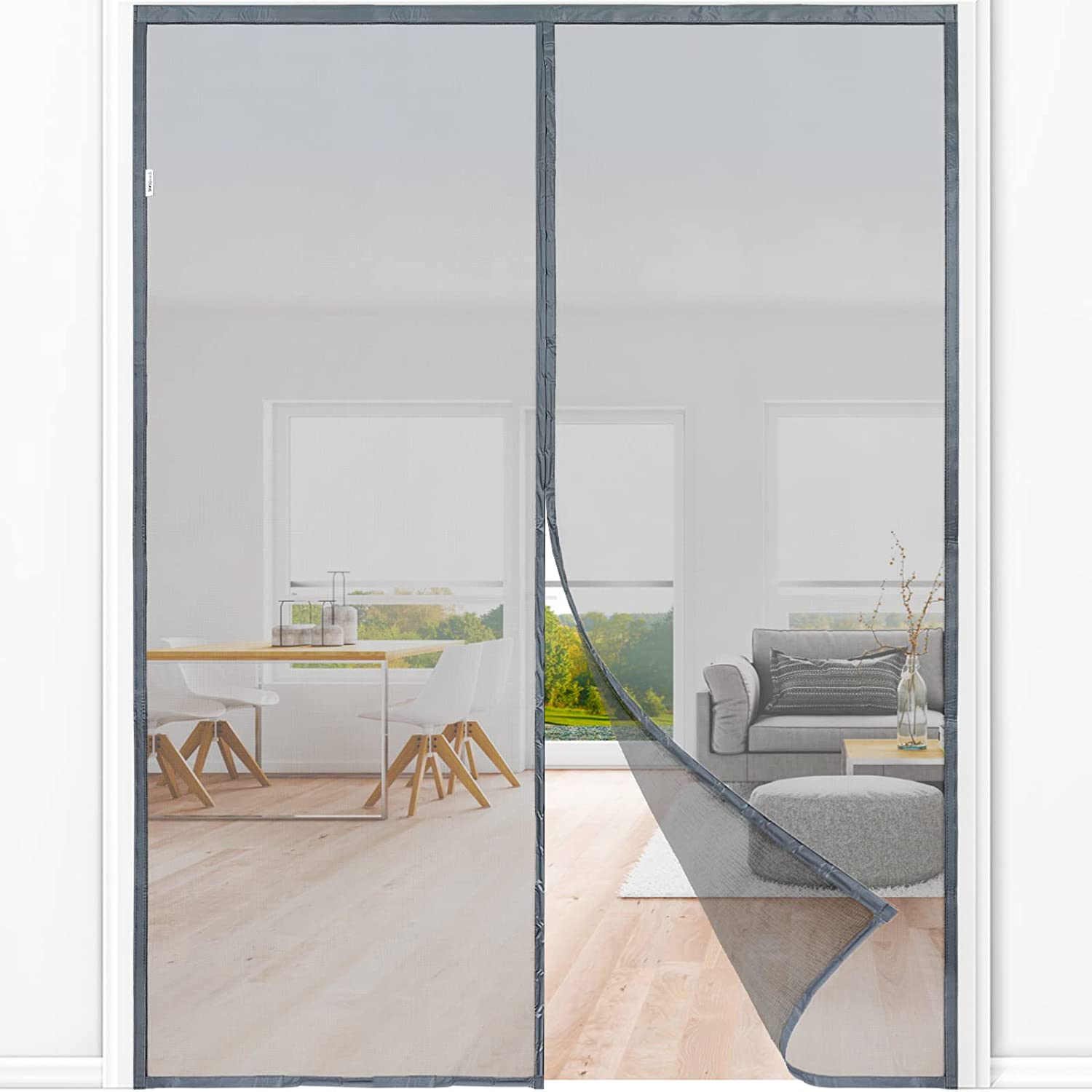 Magnetic Screen Door, Width Range 40" - 72"