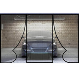 Garage Screen Door Magnetic White  Custom Size
