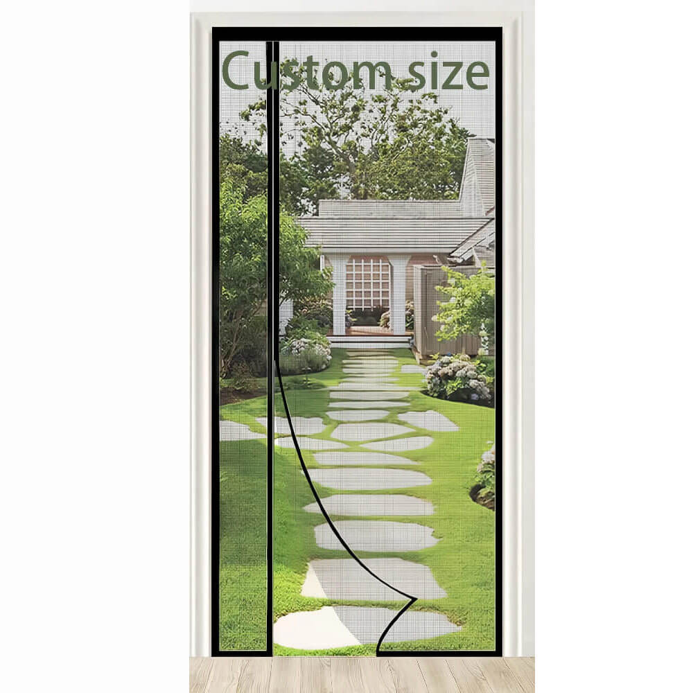 Custom Magic Screen Door Left Opening
