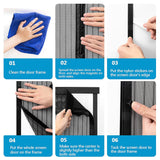 Magnetic Screen Door, Width Range 26" - 38"