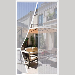 Custom Magic Screen Door Middle Opening