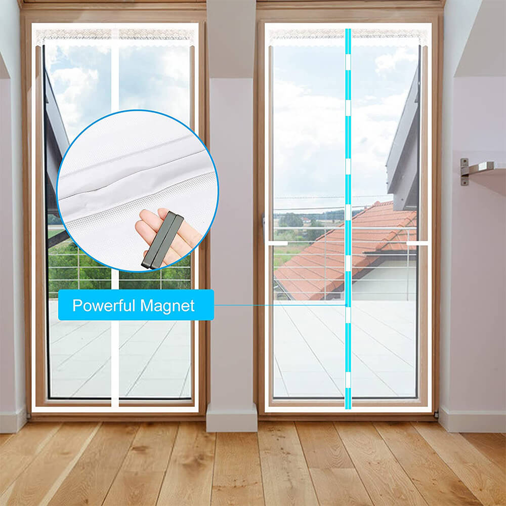 White Magic Screen Door