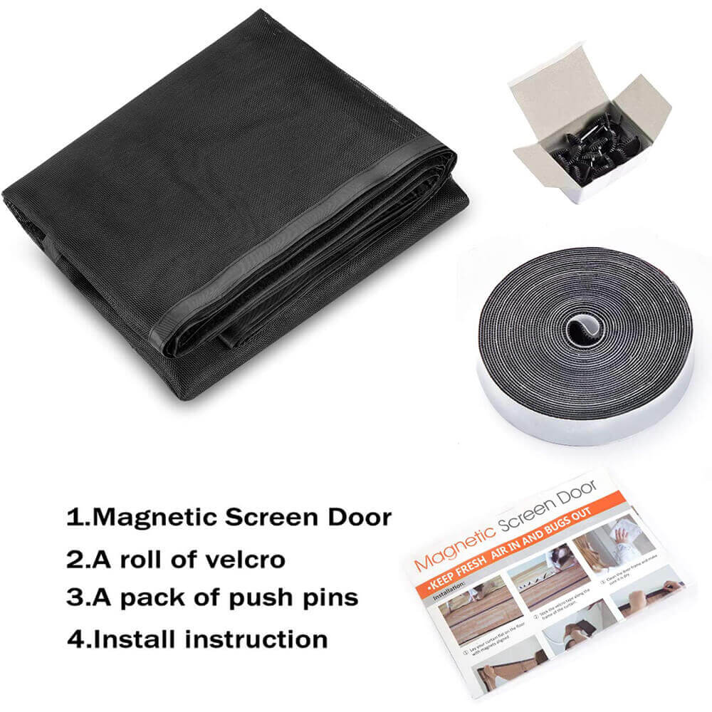 Custom Magic Screen Door Right Opening