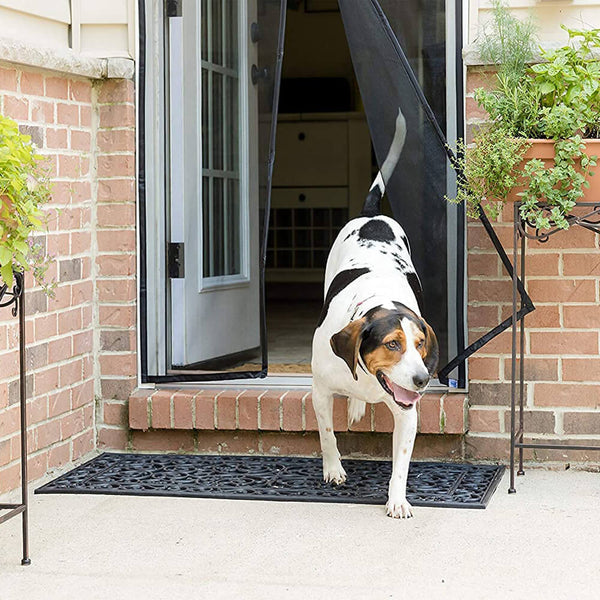 Magnetic dog screen door store