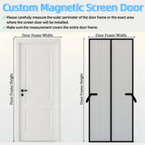Custom Screen Door Height Extension (Over 118")
