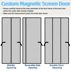 Custom Screen Door Height Extension (Over 118")