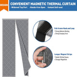 Thermal Insulated Door Curtain