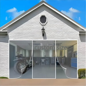 Garage Screen Door Magnetic Custom Size