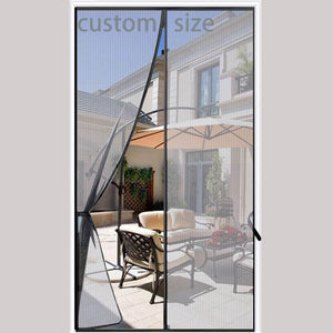 Magic Screen Door Middle Opening Custom Size