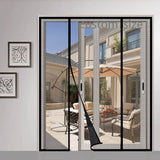 Magic Screen Door Double Opening Custom Size