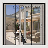 Custom Magic Screen Door Double Opening