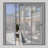 Custom Magic Screen Door Double Opening