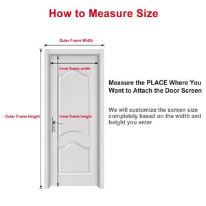 Custom Magnetic Screen Door