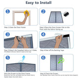 Custom Magnetic Thermal Insulated Door Curtain