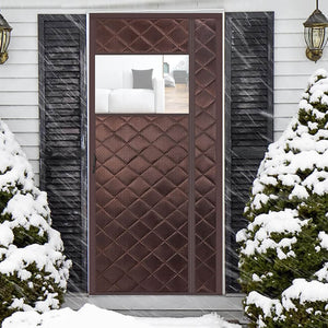 Thermal Insulated Door Curtain Side Opening