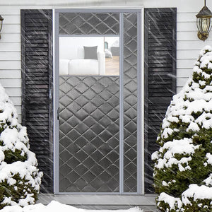 Thermal Insulated Door Curtain Side Opening