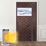Custom Magnetic Thermal Insulated Door Curtain Side Opening
