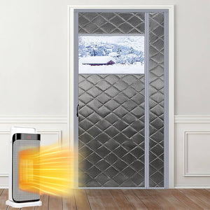 Custom Magnetic Thermal Insulated Door Curtain Side Opening