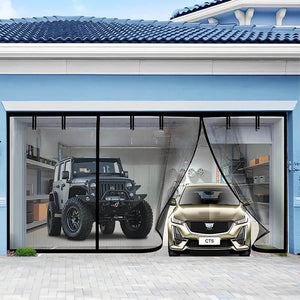 Garage Screen Door Magnetic Custom Size