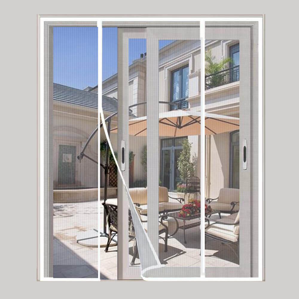 Custom Magic Screen Door | Magic Mesh Custom Sizes | Mesh Installation ...